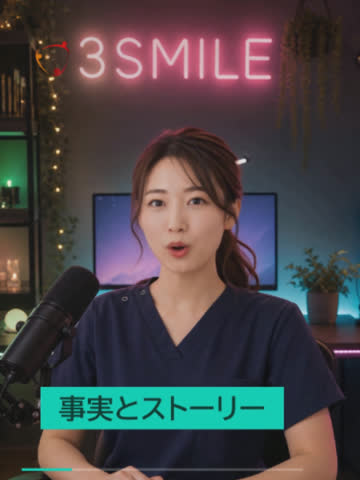 3SMILE採用TikTokの動画